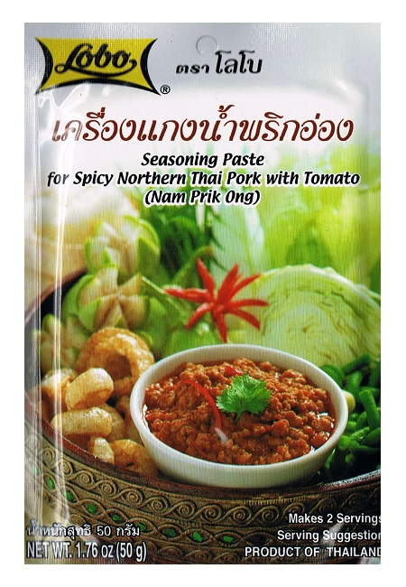 Condimento per maiale thai piccante con pomodoro - Lobo 50g.